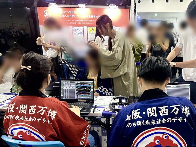 英会話×脳波測定で出展したブースが連日大盛況。8/14～19の6日間の累計で533人の利用体験を記録【大阪・関西万博 出展報告】