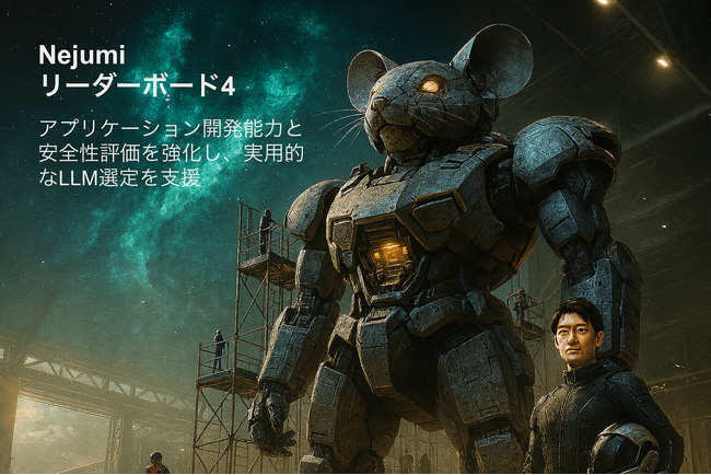 Nejumi LLMリーダーボード4公開：最先端モデルにも対応した評価ベンチマークの大幅拡充