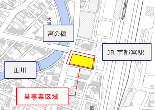 『宇都宮駅西口大通り南地区第一種市街地再開発事業』市街地再開発組合設立のお知らせ
