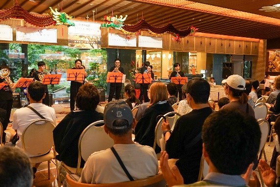 夕暮れとともに訪れる、音楽の秋。音楽サークル「あけぼの」オータムコンサートin石水亭