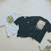 リンネル公式Webサイト掲載！モデル横田美憧＆河原優樹が着こなす三共食品『GOODFOOD』新作Tシャツ5型を8月28日発売