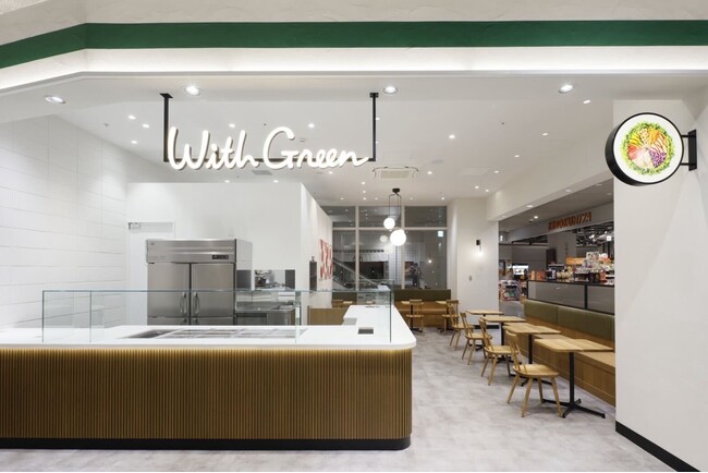 千葉県2店舗目！ファミリーでも楽しめる“主食サラダ”『WithGreen 流山おおたかの森Ｓ・Ｃ ＦＬＡＰＳ店』が8月28日（木）にオープン