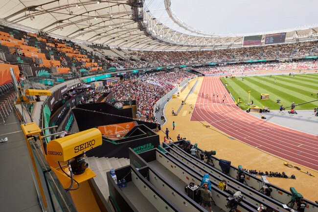 セイコー、東京2025世界陸上でオフィシャルタイマーを担当