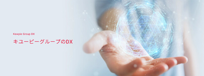 中期経営計画に掲げる「価値創造プロセスの進化」に向けて「キユーピーグループのDX」サイトを開設