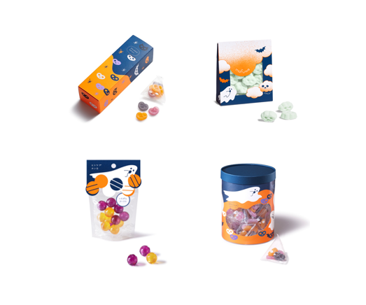 毎年大好評のハロウィン限定『グミッツェルプチ』、『mofuwaプチ』が登場！ヒトツブカンロ「ハロウィン限定商品」4品を発売