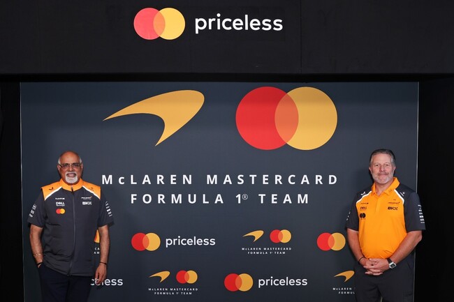 McLaren Racing、2026年よりMastercardをF1チームの公式ネーミングパートナーに任命