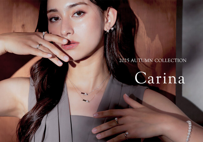 【Pearl for Life】プチサイズのパールとトレンドを融合させた人気コレクション「Carina」に大人のムードを纏った新ラインナップが登場