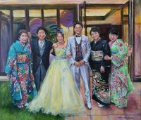 アメリカ発・結婚式の新しいトレンド！「ライブ・ウェディング・ペインティング」　5周年記念「プレゼントキャンペーン」再延長決定！