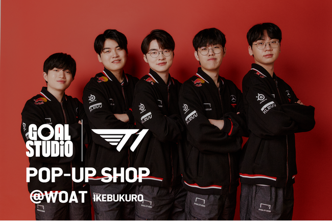 GOALSTUDIO POP-UP SHOP @WOAT (池袋 P’PARCO 2F) 開催決定！