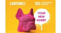 レイヤーで3D彫刻を組み立てる”DIYアート”！人物やモニュメントなどの像を作れる、ウクライナ発の立体パズル「CARTONIC」を11月1日に発売