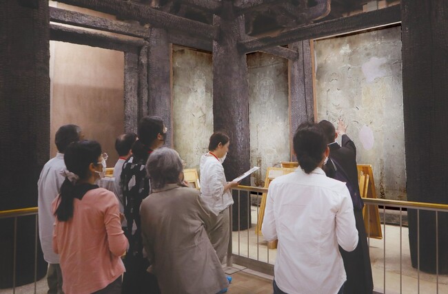 奈良・法隆寺金堂壁画の一般公開に向け、クラウドファンディング