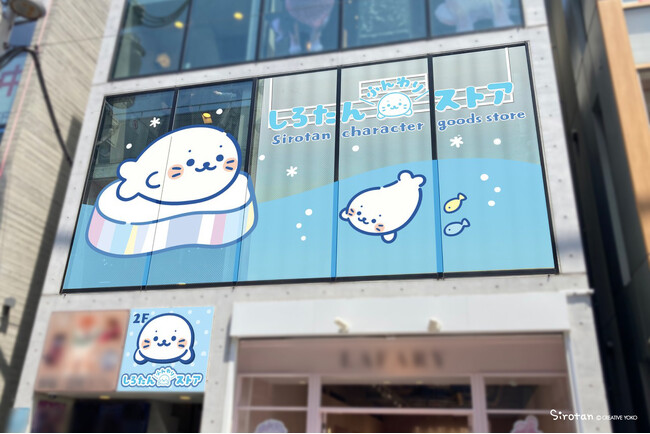 「しろたんふんわりストア」原宿竹下通りに9月5日(金)オープン