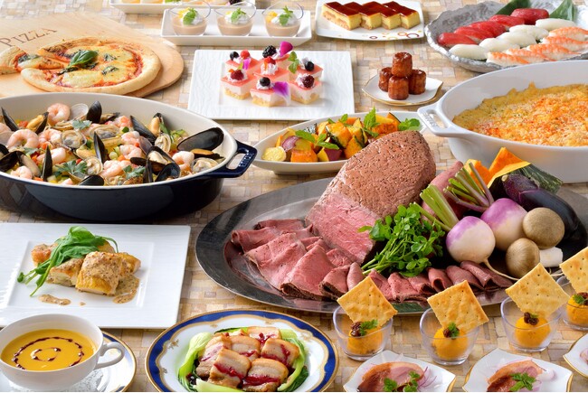 【横浜桜木町ワシントンホテル】DINING & BAR 「BAYSIDE」　秋の美食旅は横浜から　横浜桜木町ワシントンホテルにて「秋のランチビュッフェ」開催