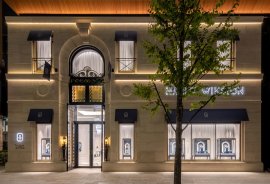 ハリー・ウィンストン銀座店外観1 ハリー・ウィンストン銀座店外観1