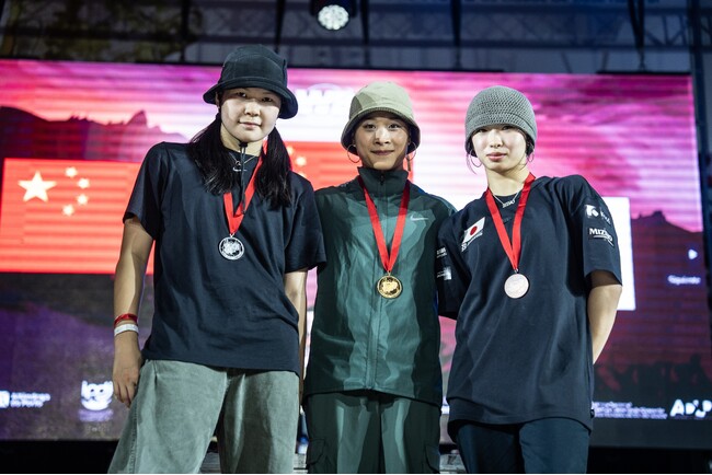 BREAKING JAPAN Youth Breaking World Championships（ポルト）激戦の末、女子が銅メダルを獲得！