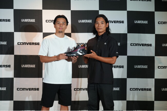 【イベント事後レポート】「コンバース バスケットボール×富樫勇樹選手 シグネチャーモデル発表会」を開催、同日開催の『UNAVERAGE FES.』にて一般公開