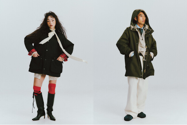 二人が着るだけで“今になる”URBAN RESEARCH / URBAN RESEARCH DOORSによるExclusive Barbourの新たな姿