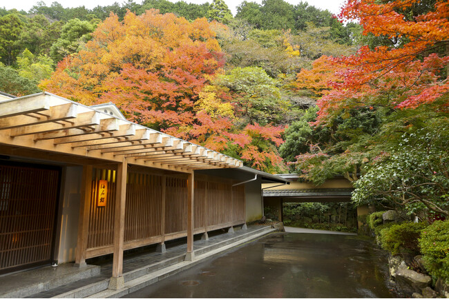 【奥湯河原温泉 海石榴 つばき】渓谷を染める紅葉とともに過ごす秋～早期優待プランのご案内～