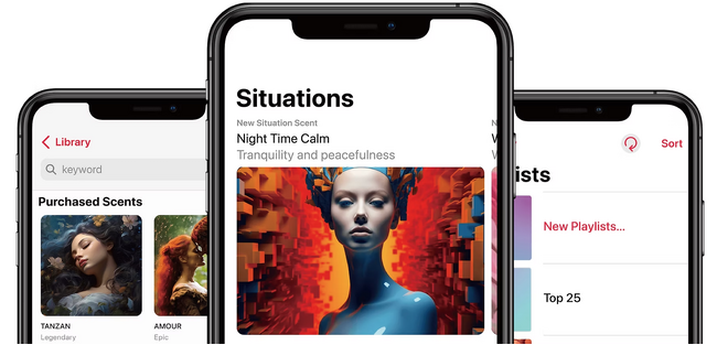 香りのストリーミング時代が到来、Horizon、香りのデジタル配信プラットフォーム「Scent Store」iOS・Androidアプリを同時公開