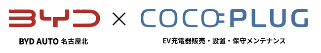 【COCOPLUG株式会社】BYD AUTO 名古屋北 にて EV充電器セットプランの提供を開始