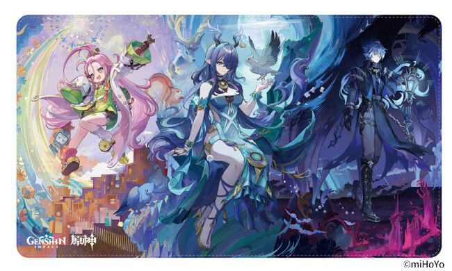 「原神」LunaI記念フェア 未来屋書店にて 9 月 13 日より開催！ナド・クライに登場する新キャラクターのラウマ、フリンズ、アイノの購入特典配布！