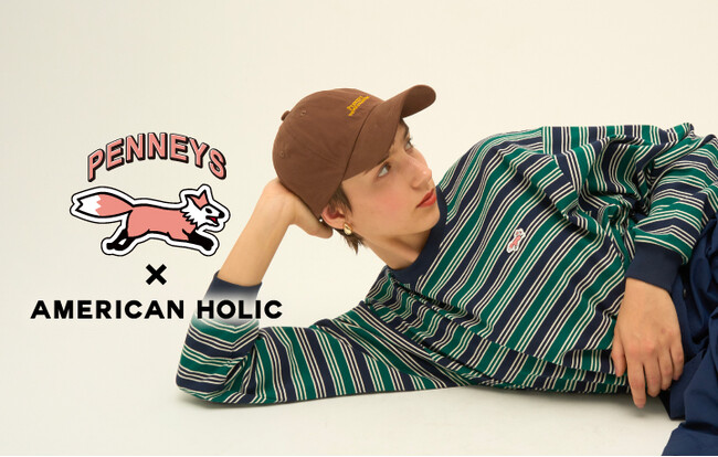 【AMERICAN HOLIC】アメリカ発祥のカジュアルブランド「PENNEY'S」と初のコラボレーション！AMERICAN HOLIC別注の『ピンクFOX』を主役にしたアイテムが登場