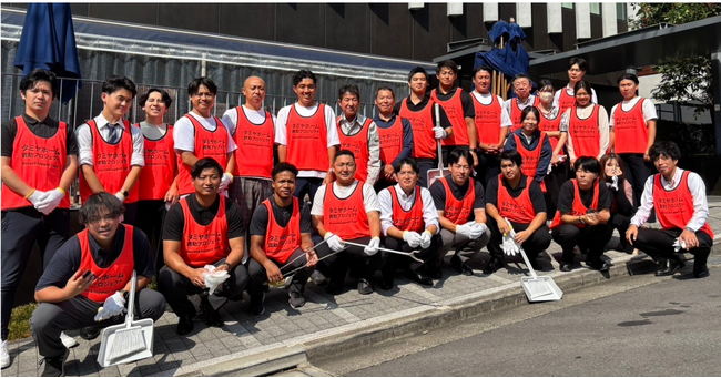 防災の日、減災のために清掃活動を東京都千代田区でタミヤホームが実施