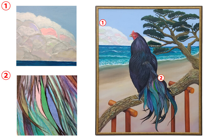 東洋インキの構造色が第120回太平洋展入選作品に使用されました