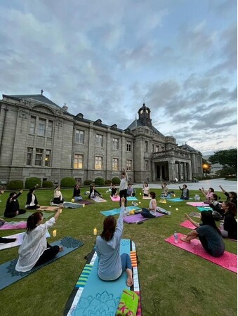 Yoga Design Lab Ambassadors 企画”繋がる輪”文翔館ヨガ2025 IN 山形！