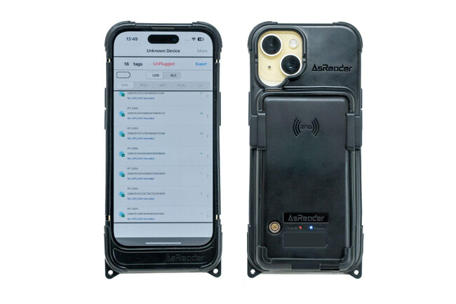 【新製品情報】スマートフォン用カバーケース型UHF帯 RFIDリーダー「ASR-M30S」を2025年10月より発売