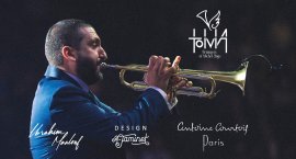 イブラヒムマーロフ氏とトランペット“T.O.M.A.”