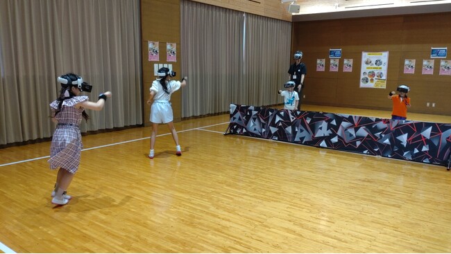 四国中央市立川之江小学校「GIGAフェスティバル2025」で最新ARスポーツHADOを活用