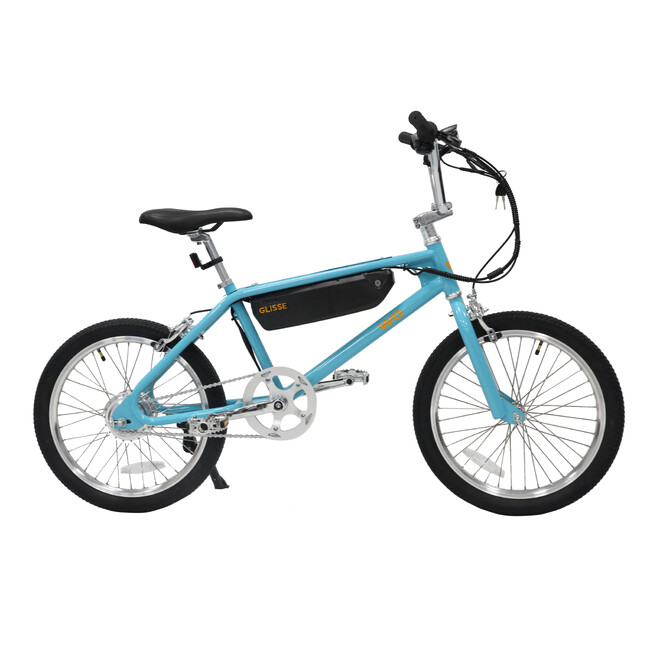 WOが電動BMX「GLISSE」のリミテッドカラーAQUAを発表！2025年9月6日より2ndロットと同時に発売します。