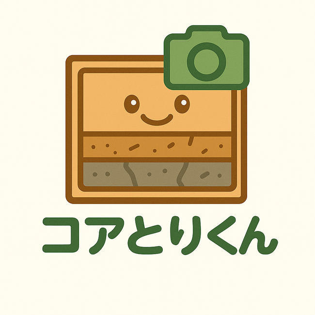 ボーリングコア写真の整理に革命！！「コアとりくん」をリリース