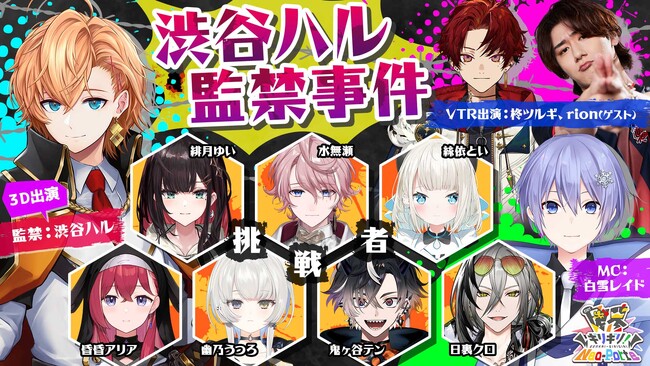 VTuberグループ「Neo-Porte」初の公式番組は、まさかの”社長”監禁企画！？「限界ギリギリ！Neo-Porte」がニコニコチャンネルで始動！