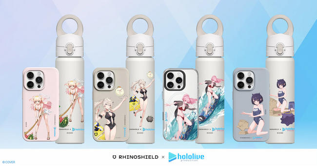 台湾発スマホアクセサリーブランド「RHINOSHIELD」×「hololive production」のコラボレーション第2弾をプロデュース