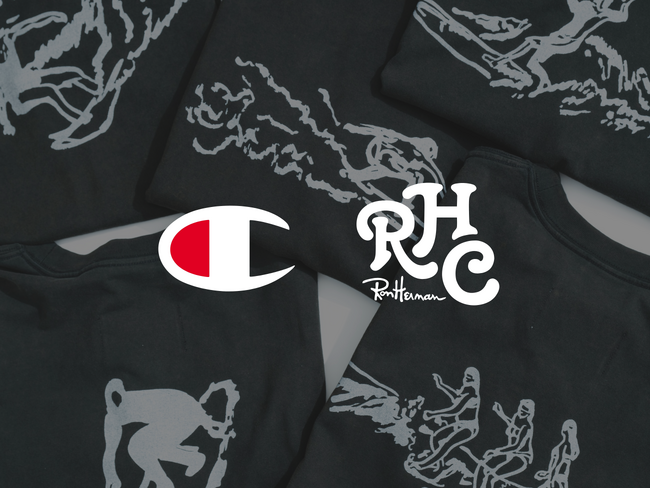 【RHC ロンハーマン】Championとのメンズ別注Tシャツが、9月6日(土)より発売！