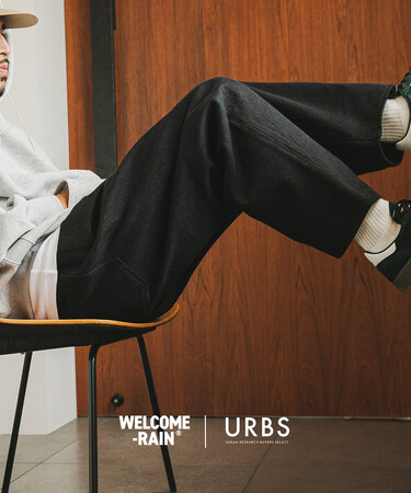 オールブラックなデニム WELCOME-RAIN × URBS