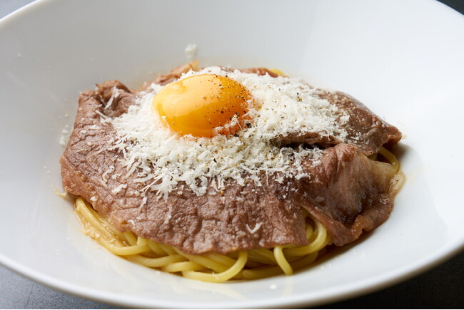 大阪・心斎橋発「和牛すき焼きパスタ」2種が9月より登場――“Wagyu × Japanese-style Pasta”を2店舗で提供開始