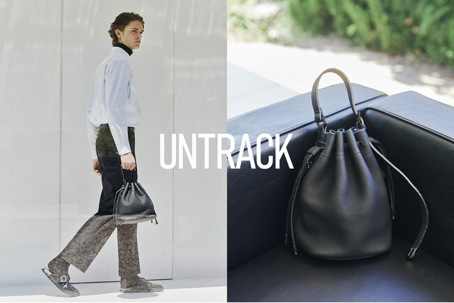 「UNTRACK」から、サステナブルなECCOレザー製コンパクトバッグ「CITY/ECCO」デビュー