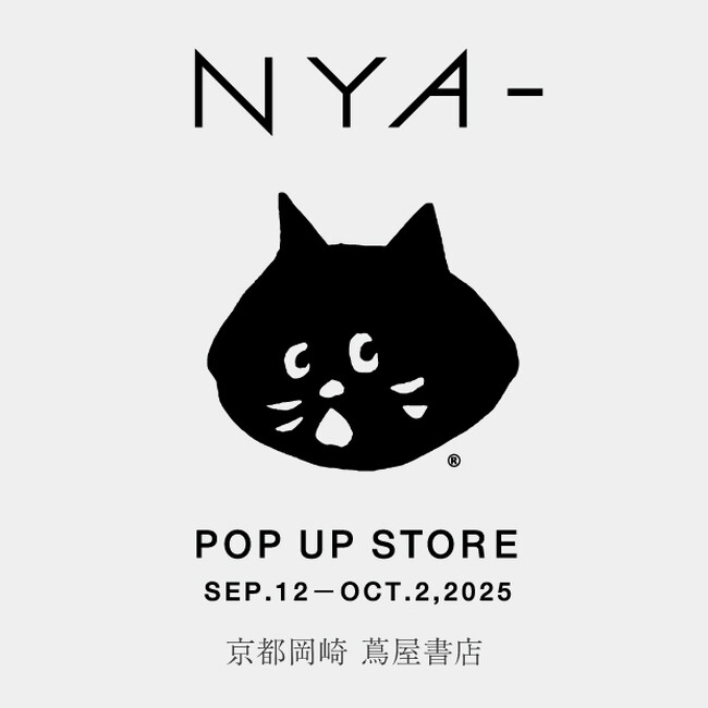 NYA-/A-net Inc. 京都岡崎 蔦屋書店にて期間限定POP UP STOREを開催！