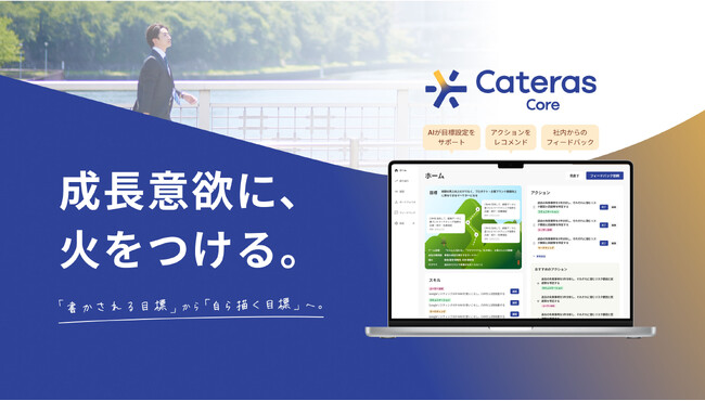 AIを活用した新サービス『Cateras Core(TM)（カテラス・コア）』を提供開始。“やりがい”を設計する、これからの「パフォーマンスデザイン」SaaS