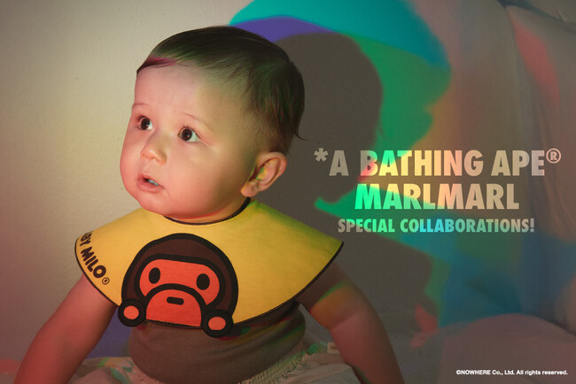 A BATHING APE(R)×MARLMARLによる、ベビー＆キッズコラボコレクションが発売！