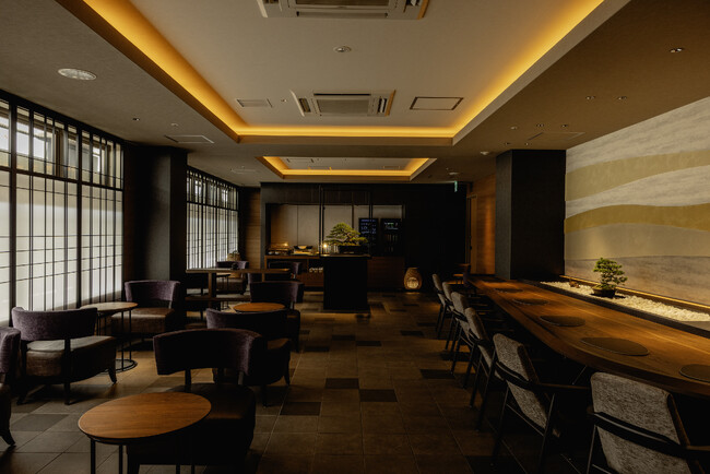 【ホテルグレイスリー京都三条】「Premium Lounge」グランドオープン　京都の粋を感じる新空間で極上の”都時間”を