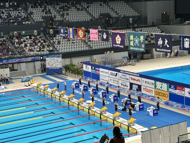 第101回 日本学生選手権水泳競技大会 競泳競技を応援！！