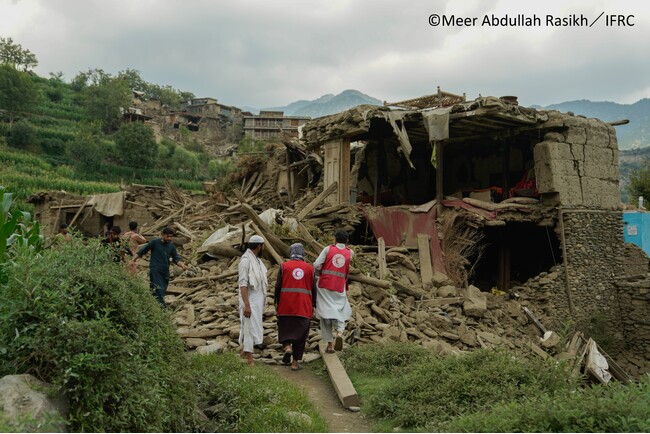 「2025年アフガニスタン地震救援金」の受け付けを開始
