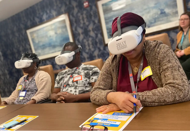 米ジョージ・メイソン大学との共同研究でVR認知症ケア教育の有効性を実証