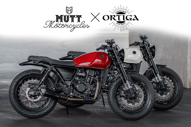 ORTIGA × MUTT Motorcycles「DRK-01」特別展示イベント開催