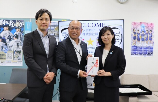 黒ラベル「埼玉西武ライオンズ応援缶」の売上の一部を埼玉県「彩の国さいたま魅力づくり推進協議会」へ寄付