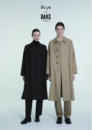 「DAKS（ダックス）×Scye（サイ）」 初のコラボレーション